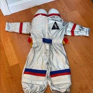 Pottery Barn Kids Silver Astronaut Costume